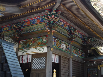 宝登山神社　御社殿